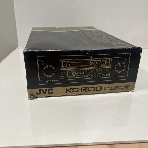 JVC KS-R130 AM/FM Radio Cassette Car Receiver Shaft Post Style Stereo Untested - Picture 5 of 9